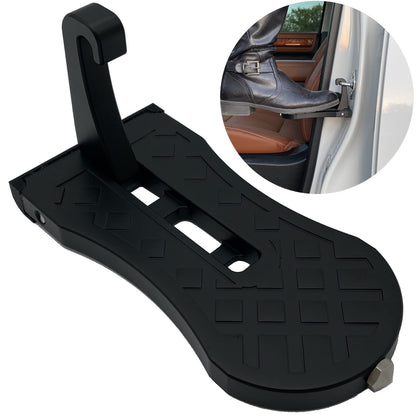 THD Car Door Step Overlanding Gear - Multi-Functional Car Step - Door Step for Car Roof Access - Compact and Foldable Car Door Latch Step - for All Kinds of Vehicle and Truck Step Up