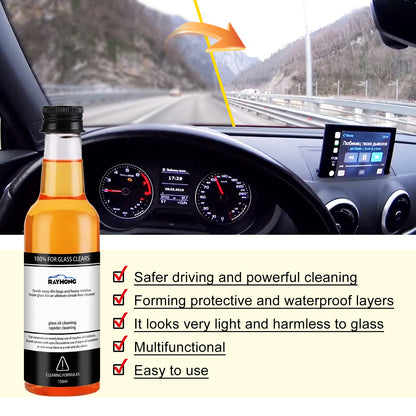 Multifunctional Glass Oil Film Foam Remover, Glass Oil Film Remover for Car, Car Glass Oil Film Cleaner, Glass Oil Film Remover