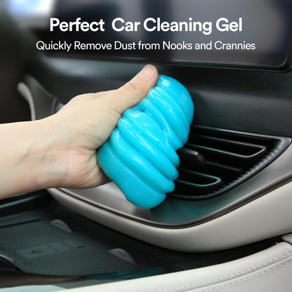 Car Cleaning Gel Universal Detailing Kit Automotive Dust Car Crevice Cleaner Slime Auto Air Vent Interior Detail Removal for Car Putty Cleaning Keyboard Cleaner Car Accessories