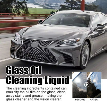 Multifunctional Glass Oil Film Foam Remover, Glass Oil Film Remover for Car, Car Glass Oil Film Cleaner, Glass Oil Film Remover