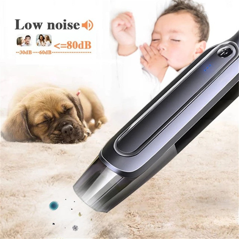 Mini Powerful Wireless Car Vacuum Cleaner Cordless Handheld Auto Vacuum Home Car Dual Use With Built-in Battrery Car Accessories