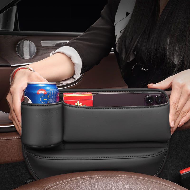 Car Seat Gap Filler Organizer Cup Holder Universal Fit Car SUV Truck Accessories Car Seat Storage Box Things from Dropping