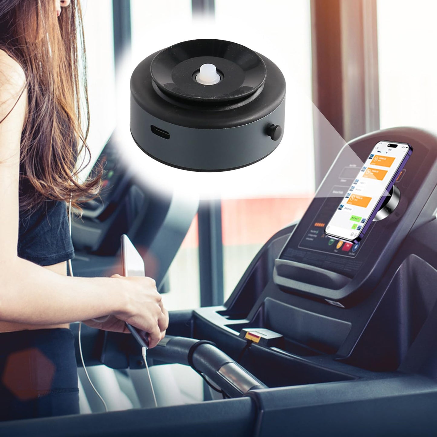 Phone Mount Holder Upgraded Double Sided Magnets Car Phone Holder for Phone Navigations