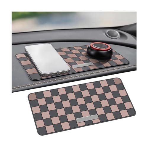 Anti-Slip Car Dashboard Pad, 11.8"*5.9" Non-Slip Vehicle Dash Gripping Mat, Multifunctional Sticky Auto Magic Dashboard Decor Pad for Phone Key Sunglasses for SUV, RV, Truck