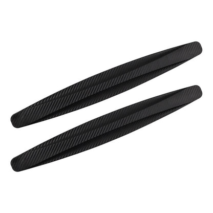 Black Bumper Guard Strip - Anti-Collision Patch, Scratch-Resistant Protector Trim, Universal for Cars SUV Pickup Truck